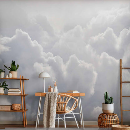 Fotobehang Clouds Lightness