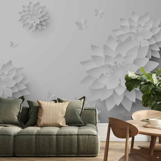 Fotobehang Oriental Flowers