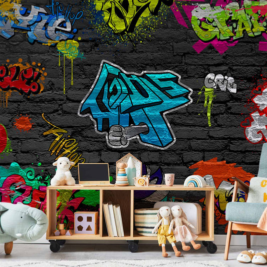 Fotobehang – Graffitiwand